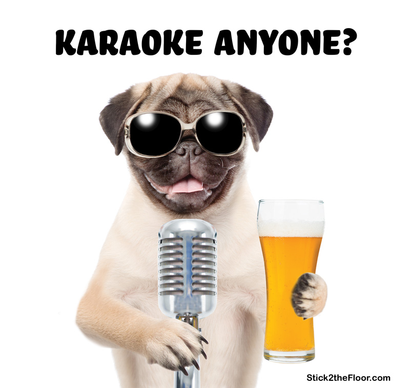 karaoke dog